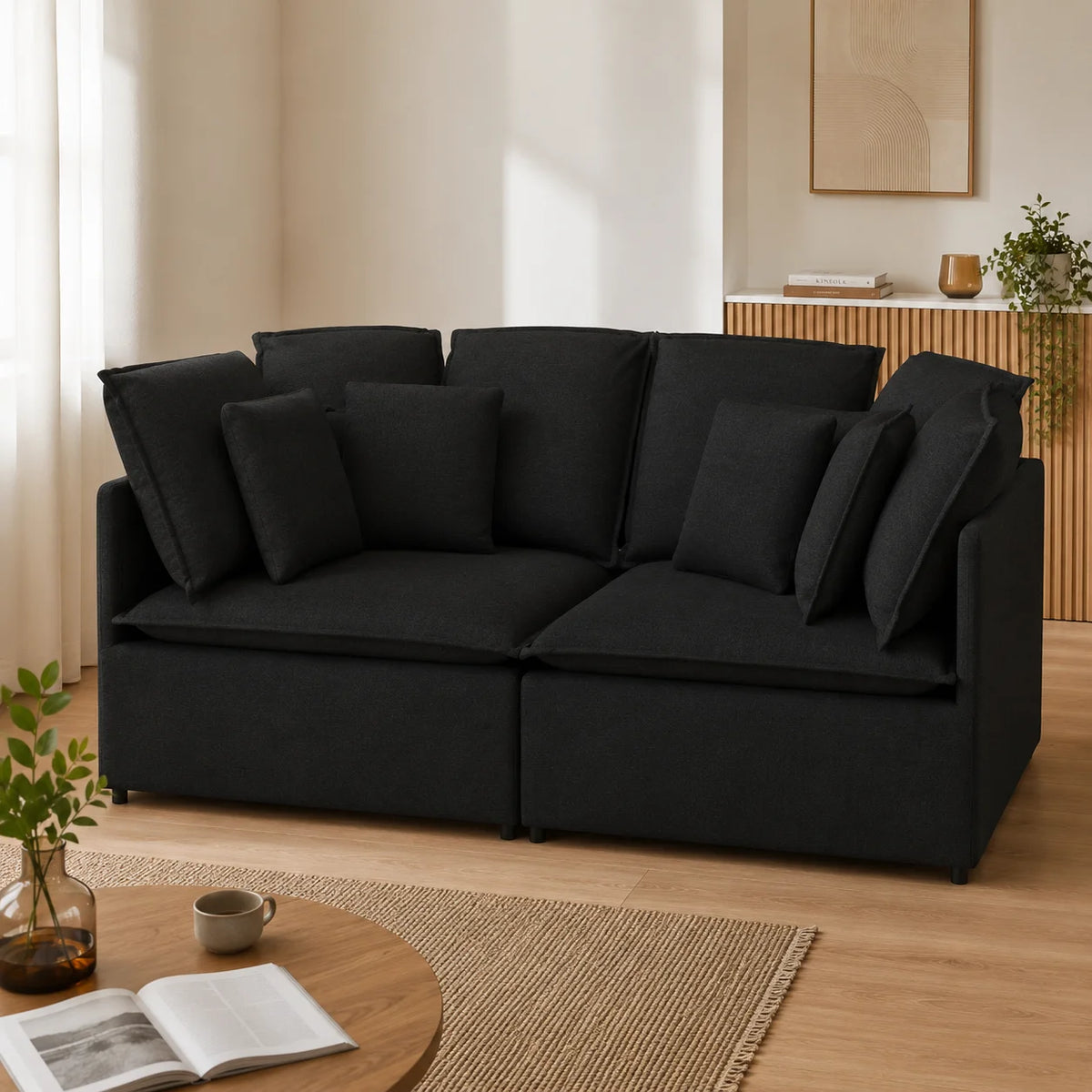 Frigg — Canapé modulable tissu