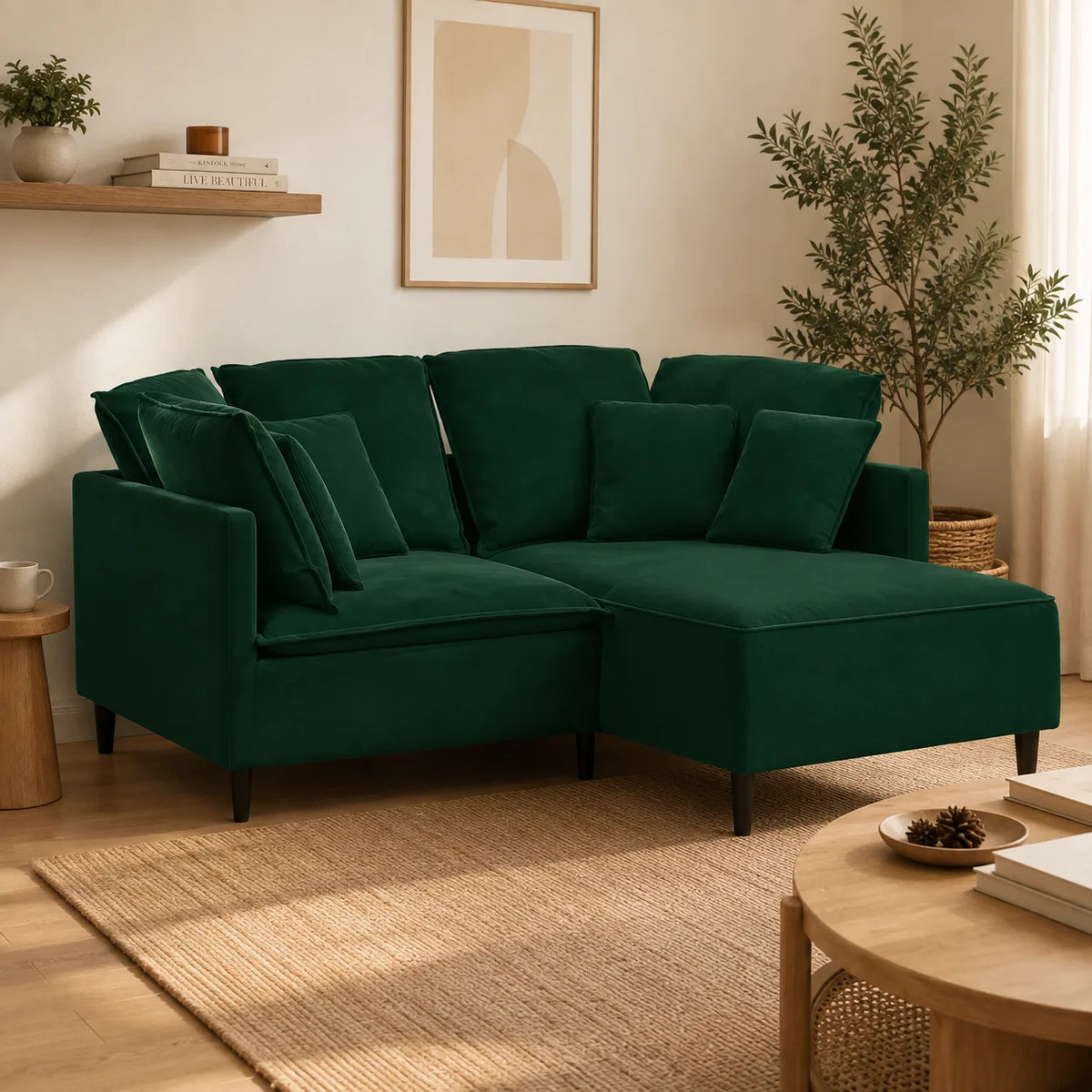 Saga — Canapé modulable velours