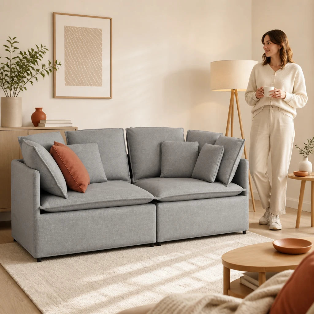 Frigg — Canapé modulable tissu