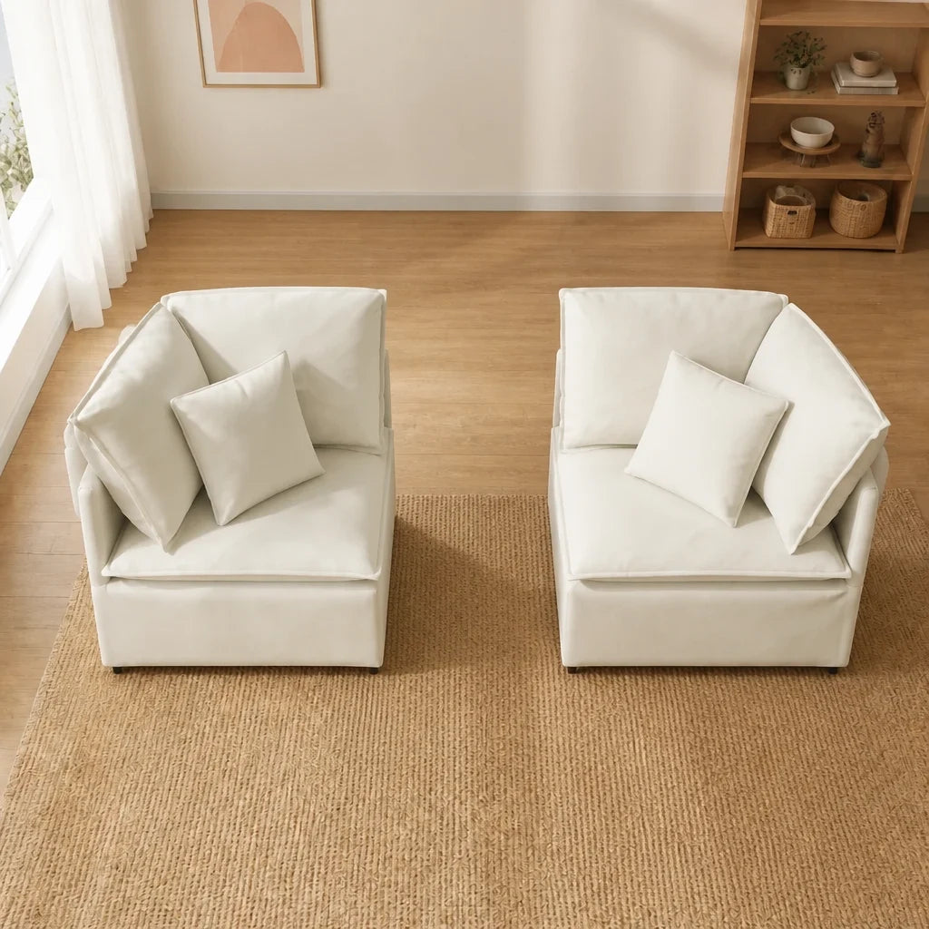 Saga — Canapé modulable velours